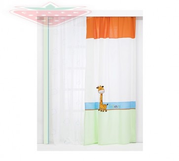 Függöny babaszobába (260x160) - Cilek Baby Safari Natura – 21.05.5167.00