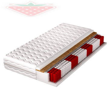 Kétoldalas zsákrugós matrac, multipocket ,kókusz ,19 cm - ISLA