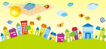 Bordűr - házikók 0,5 m2