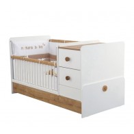 Átalakítható babaágy (75x160 cm) – Natura baby 20.31.1016.00