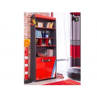 Gyerek könyvespolc, piros - Cilek Racer Champion 20.35.1501.00