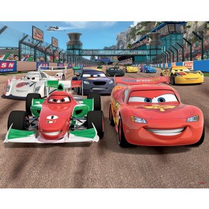 Walltastic gyermekszoba fotótapéta Verdák – Pixar Cars Disney