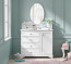 Cilek Rustic White Komód Tükör-20.72.1801.00 